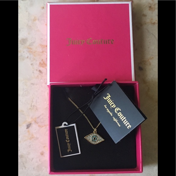Juicy Couture Jewelry - Juicy Couture Evil Eye Necklace NWT Juicy Couture Jewelry - Juicy Couture Evil Eye Necklace NWT